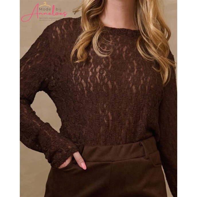 FOS Top Lacie 7713 Kant Bruin